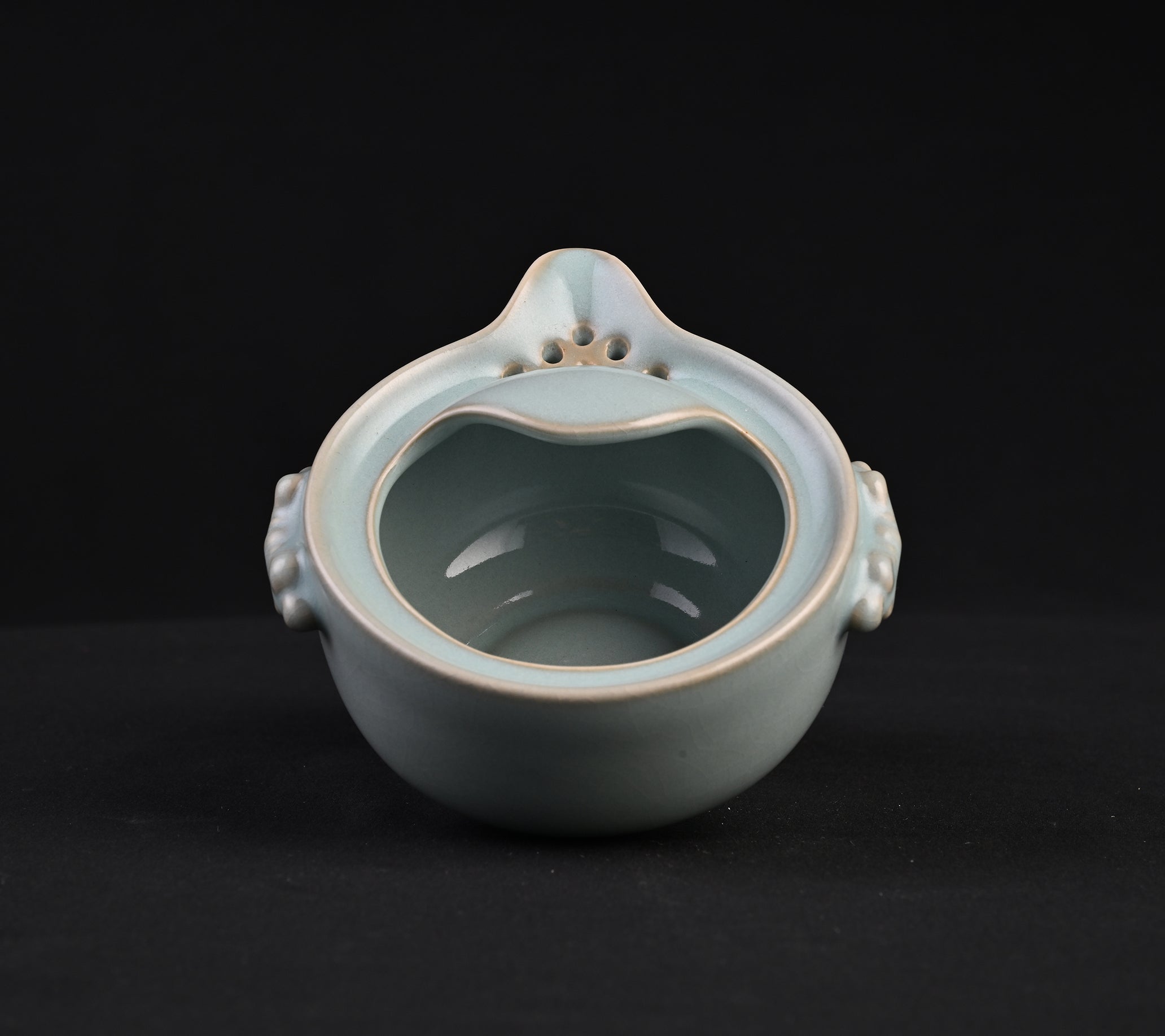 Natural Mineral Celadon Glaze Simple Tea Set