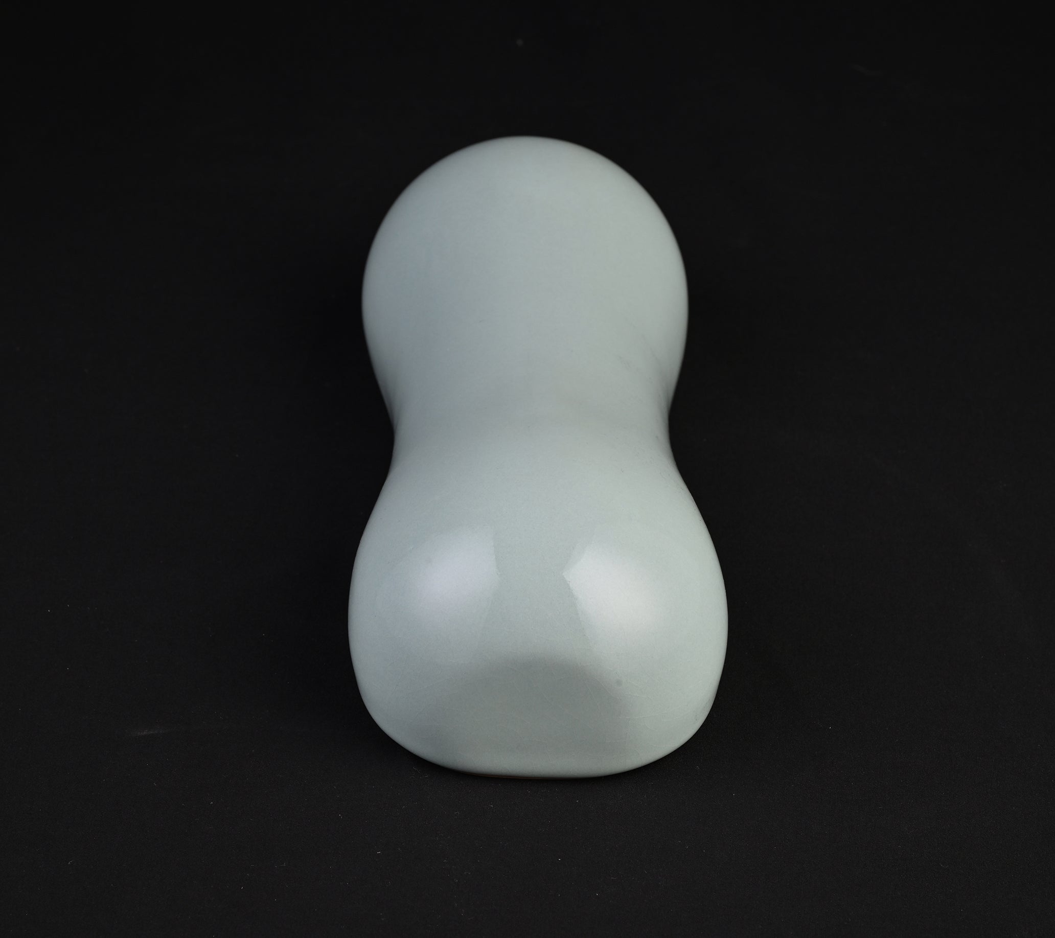 Natural Mineral Sky Blue Glaze Porcelain Pillow
