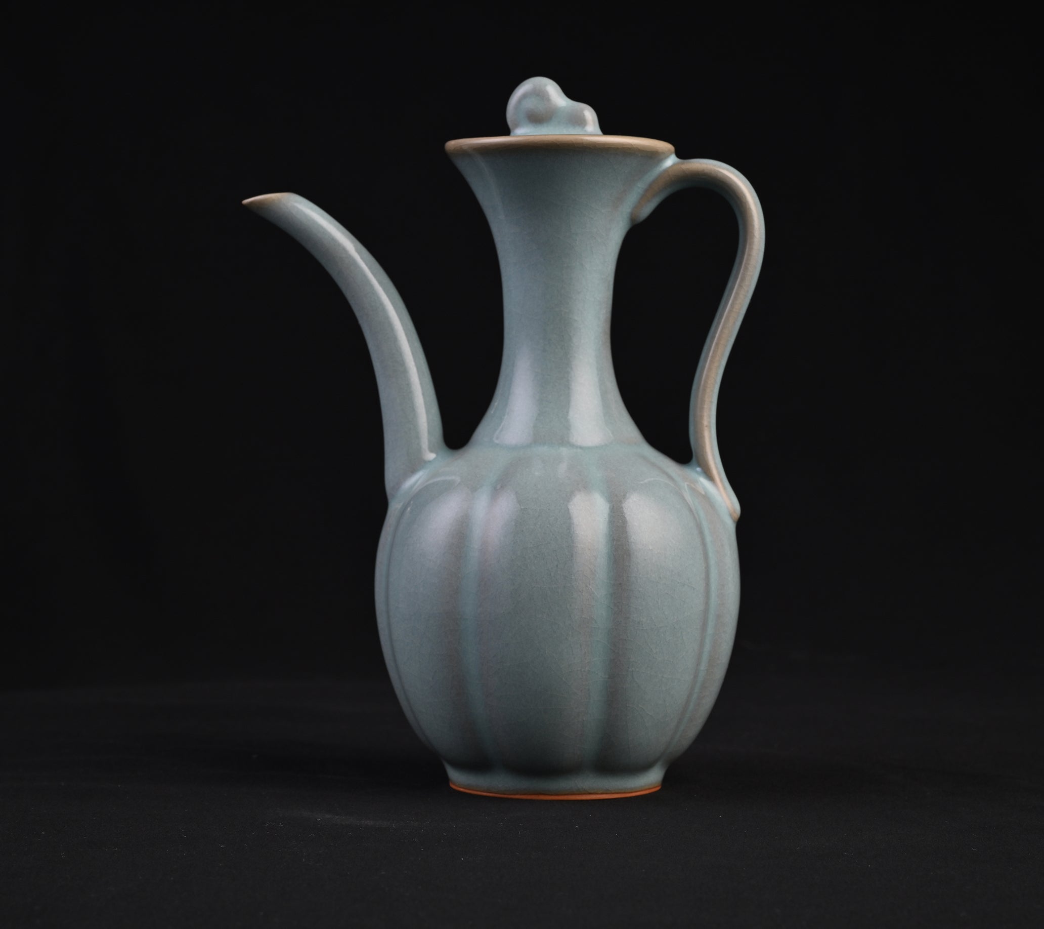 Natural Mineral Tianqing Glaze – Sake Warmer Set