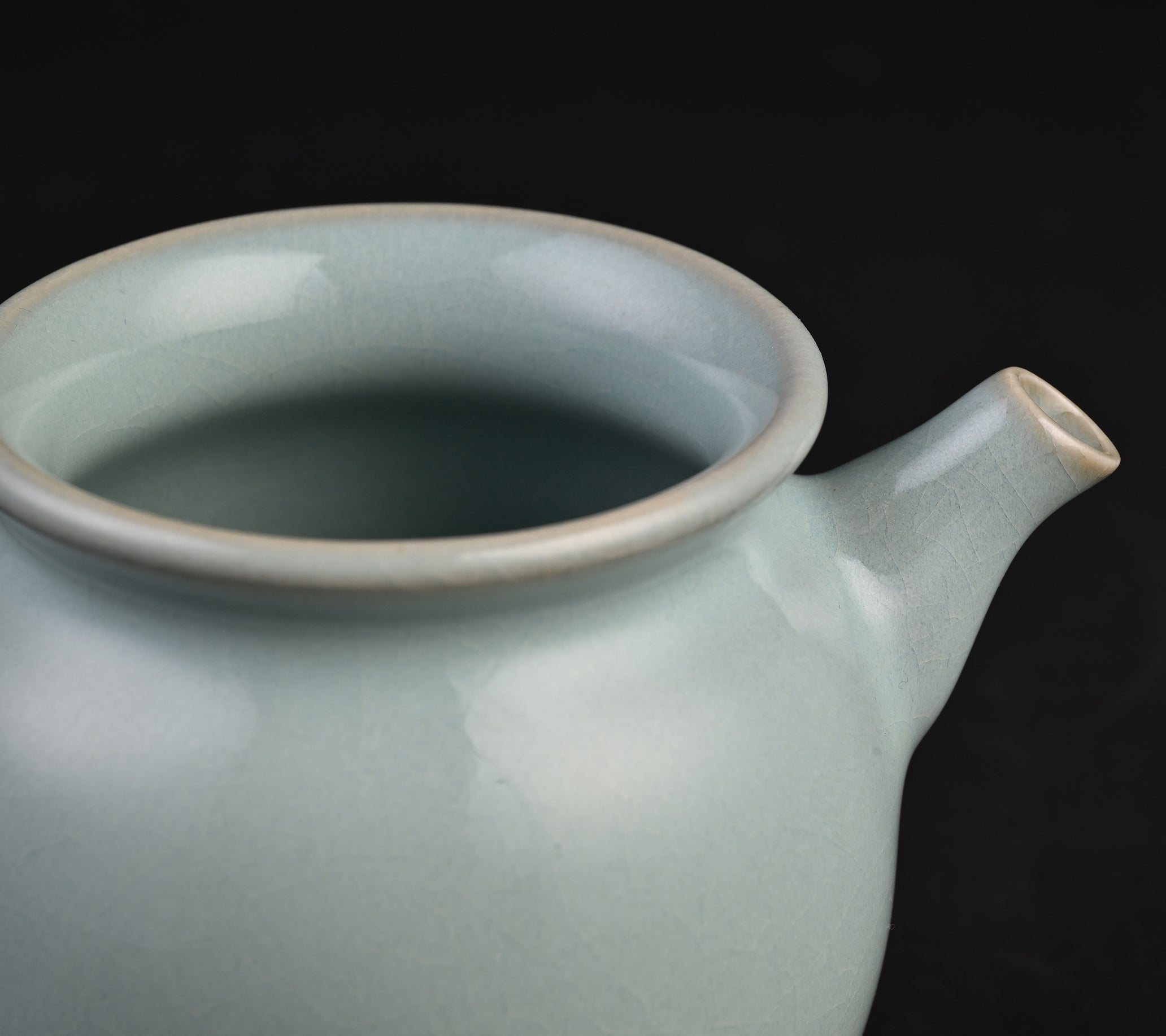 Natural Mineral Sky Celadon Fair Cup