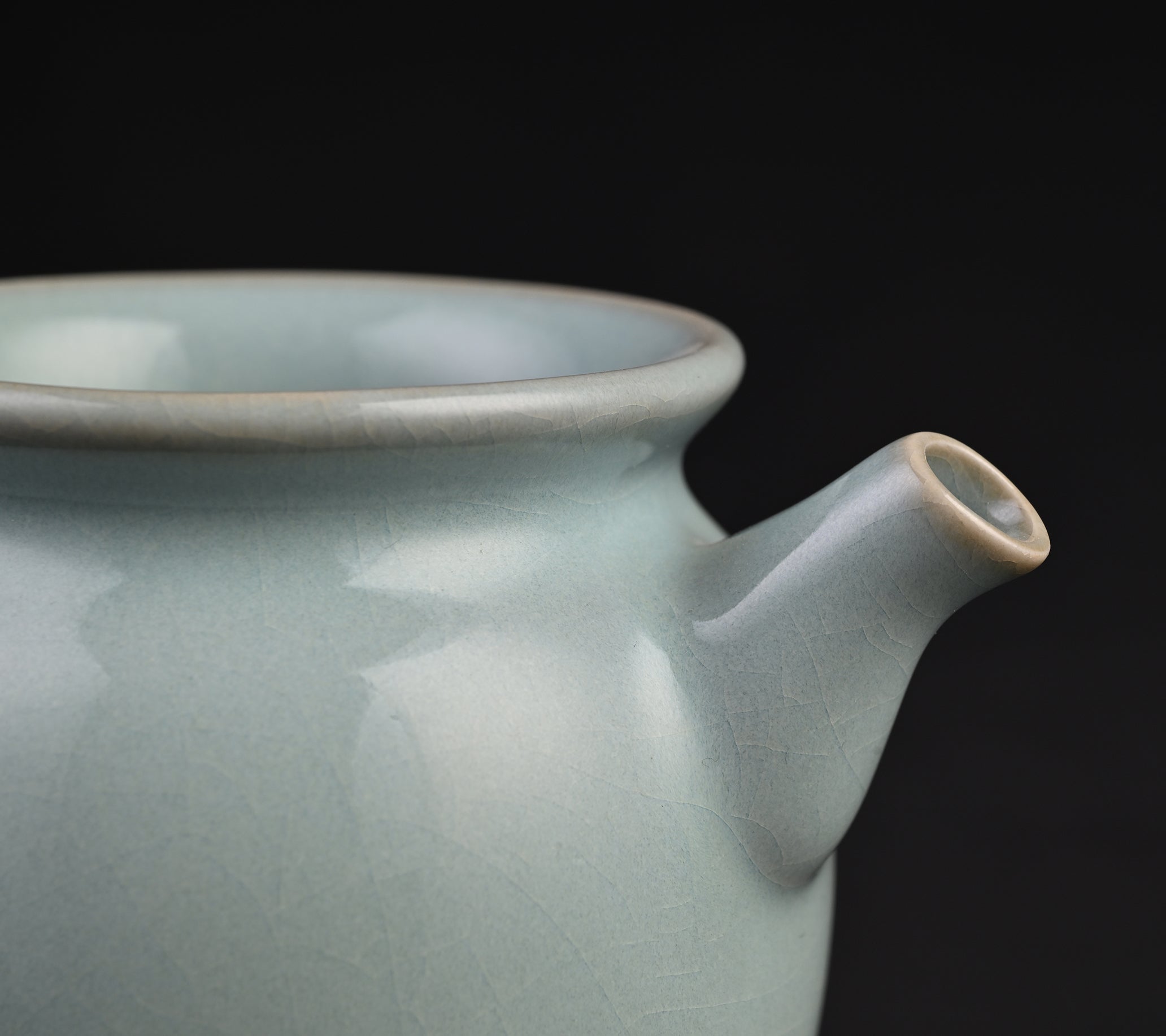 Natural Mineral Sky Celadon Fair Cup