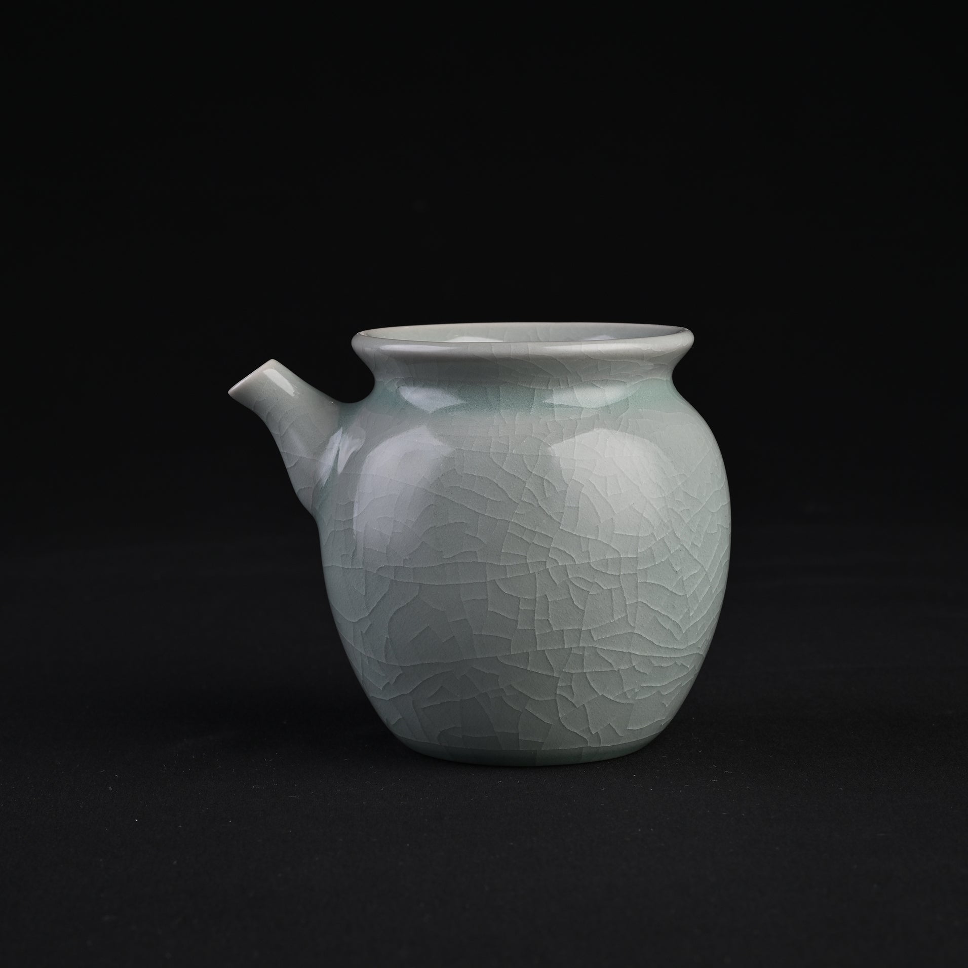 Natural Mineral Verdant Green Glaze Fairness Cup