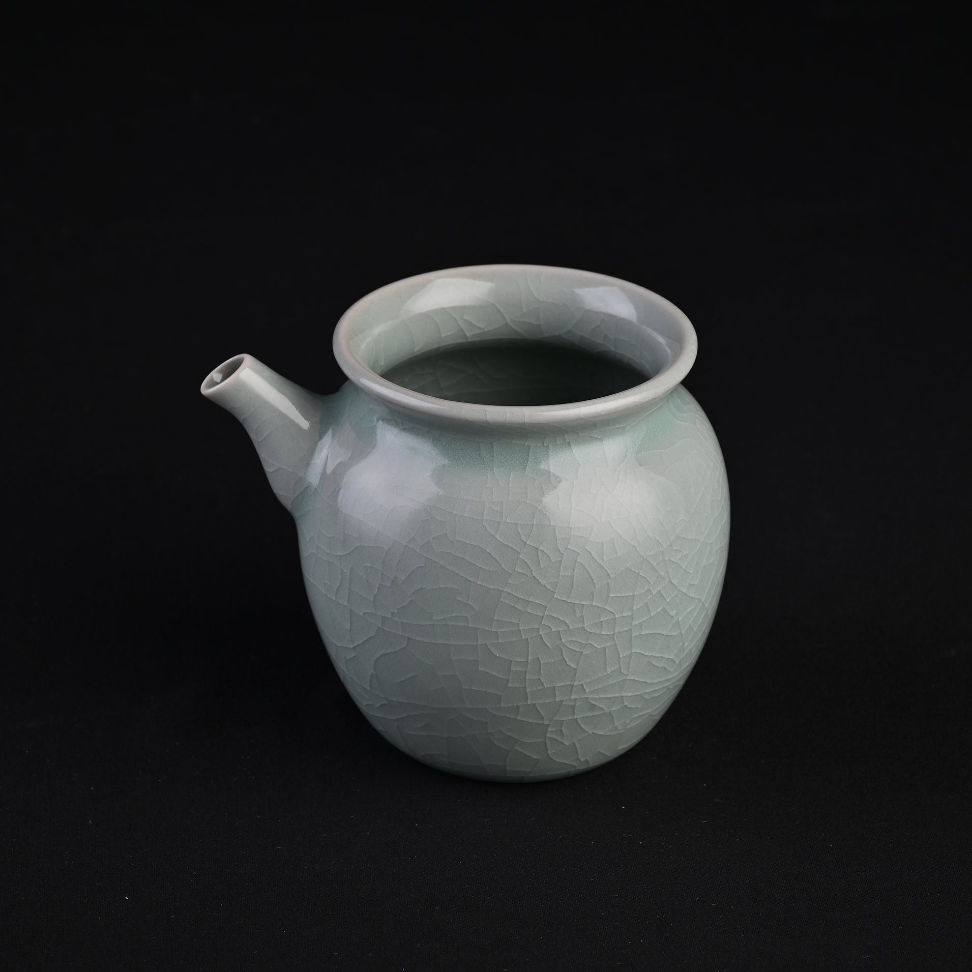 Natural Mineral Verdant Green Glaze Fairness Cup