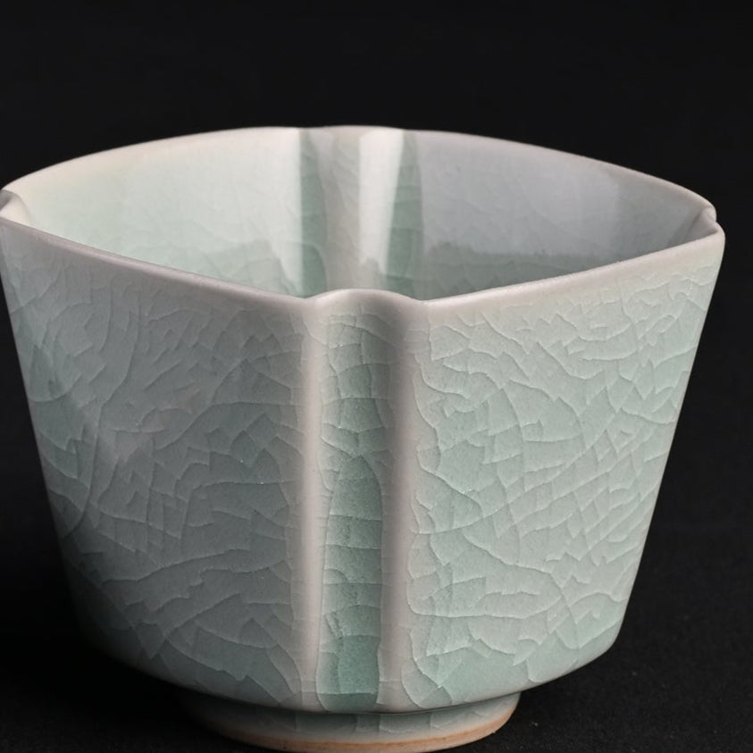Natural Mineral Blue-Green Glaze “Take-kun” Teapot