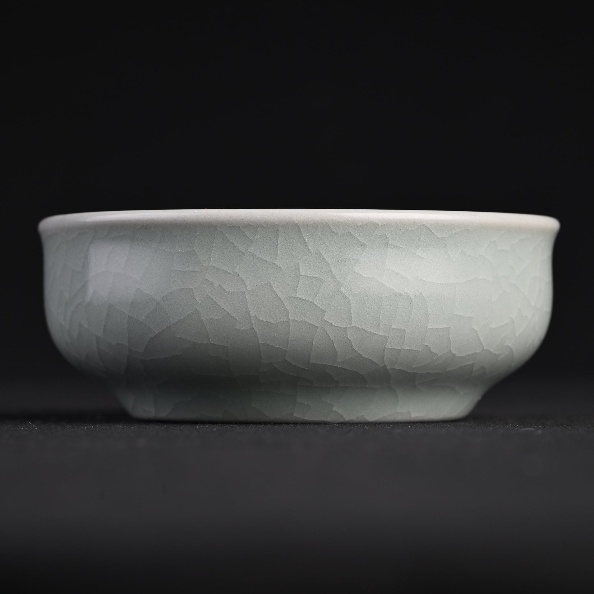 Natural Mineral Verdant Green Glaze Pu-erh Tea Cup