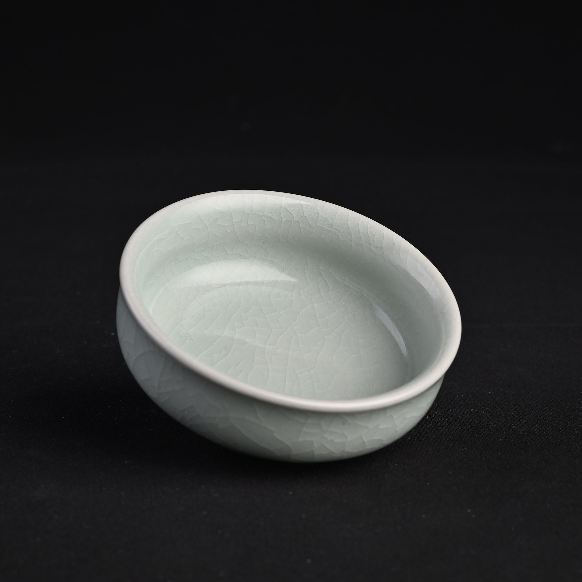 Natural Mineral Verdant Green Glaze Pu-erh Tea Cup