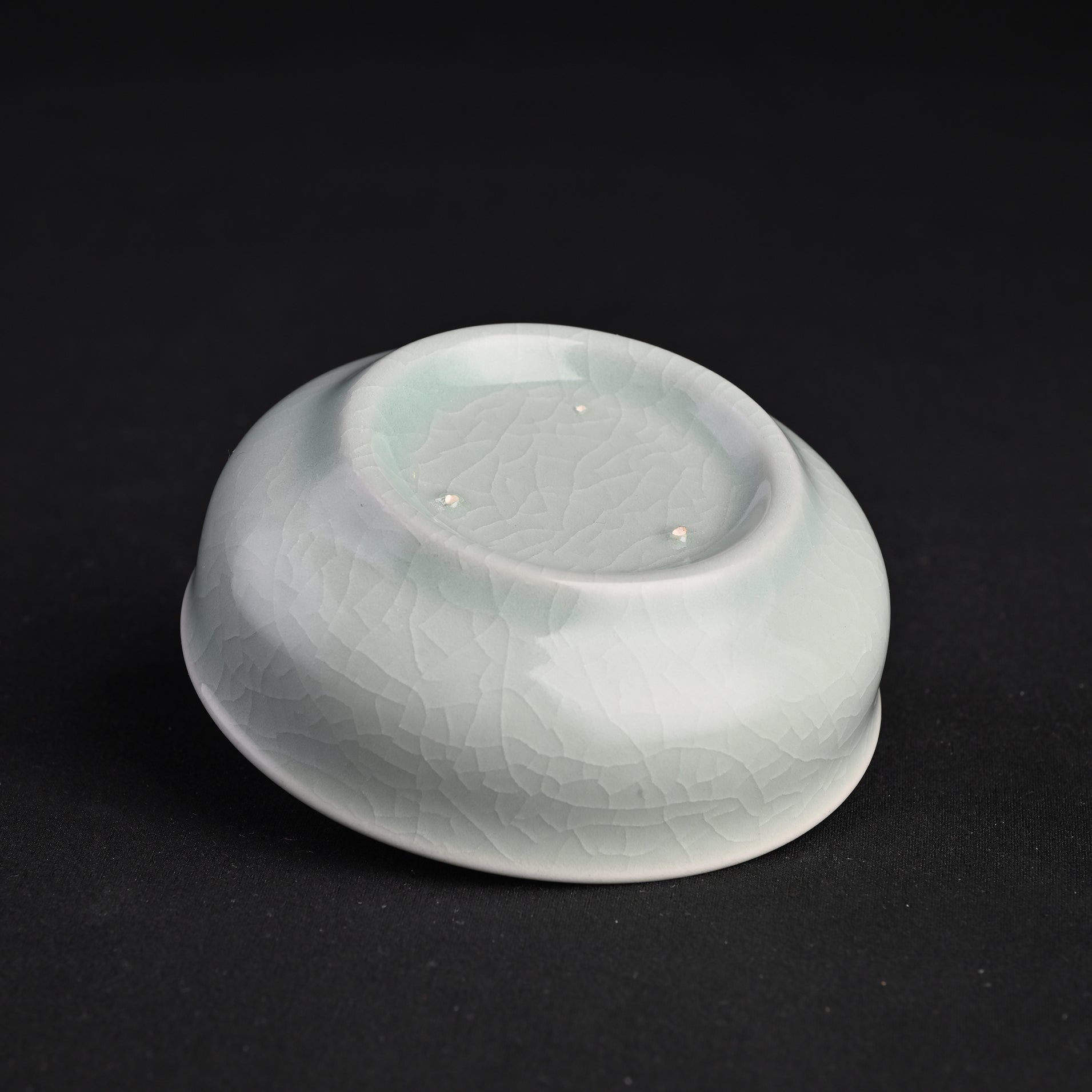 Natural Mineral Verdant Green Glaze Pu-erh Tea Cup