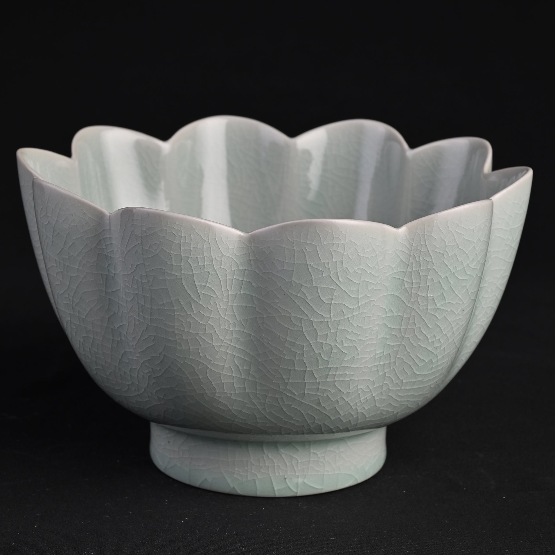 Natural Mineral Verdant Green Glaze Sake Set