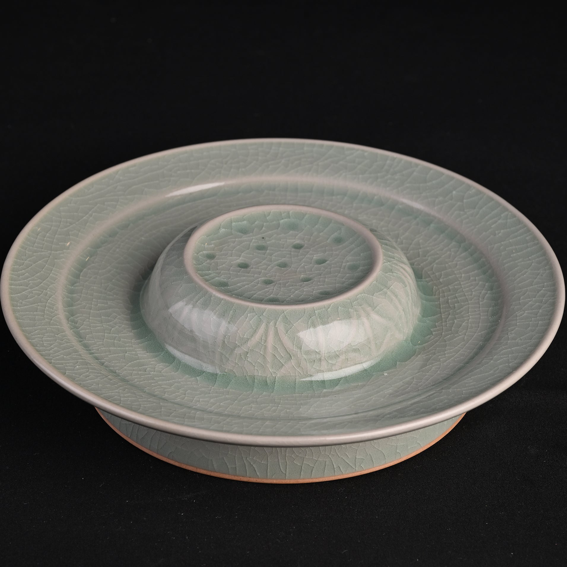 Natural Mineral Verdant Green Glaze Matcha Set