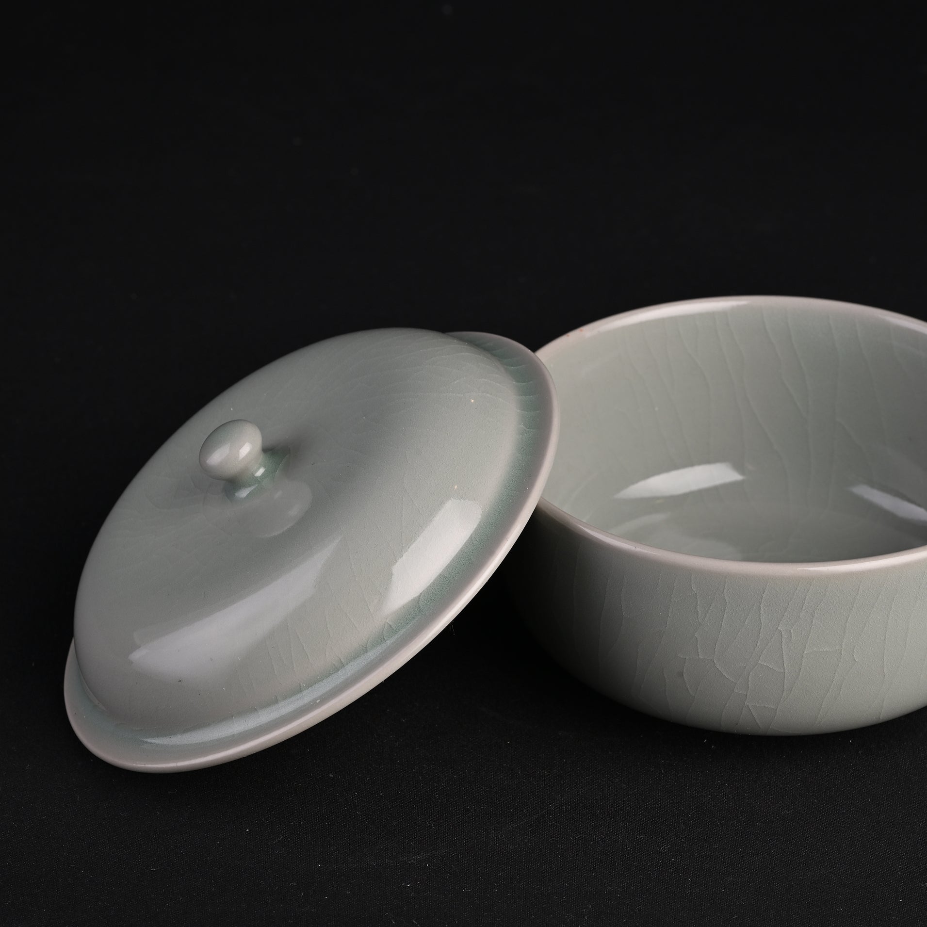 Natural Mineral Verdant Green Glaze Matcha Set