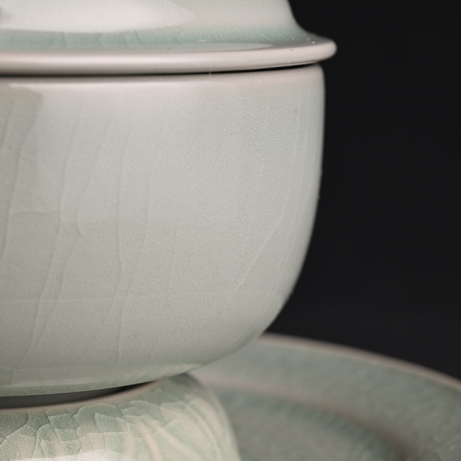 Natural Mineral Verdant Green Glaze Matcha Set