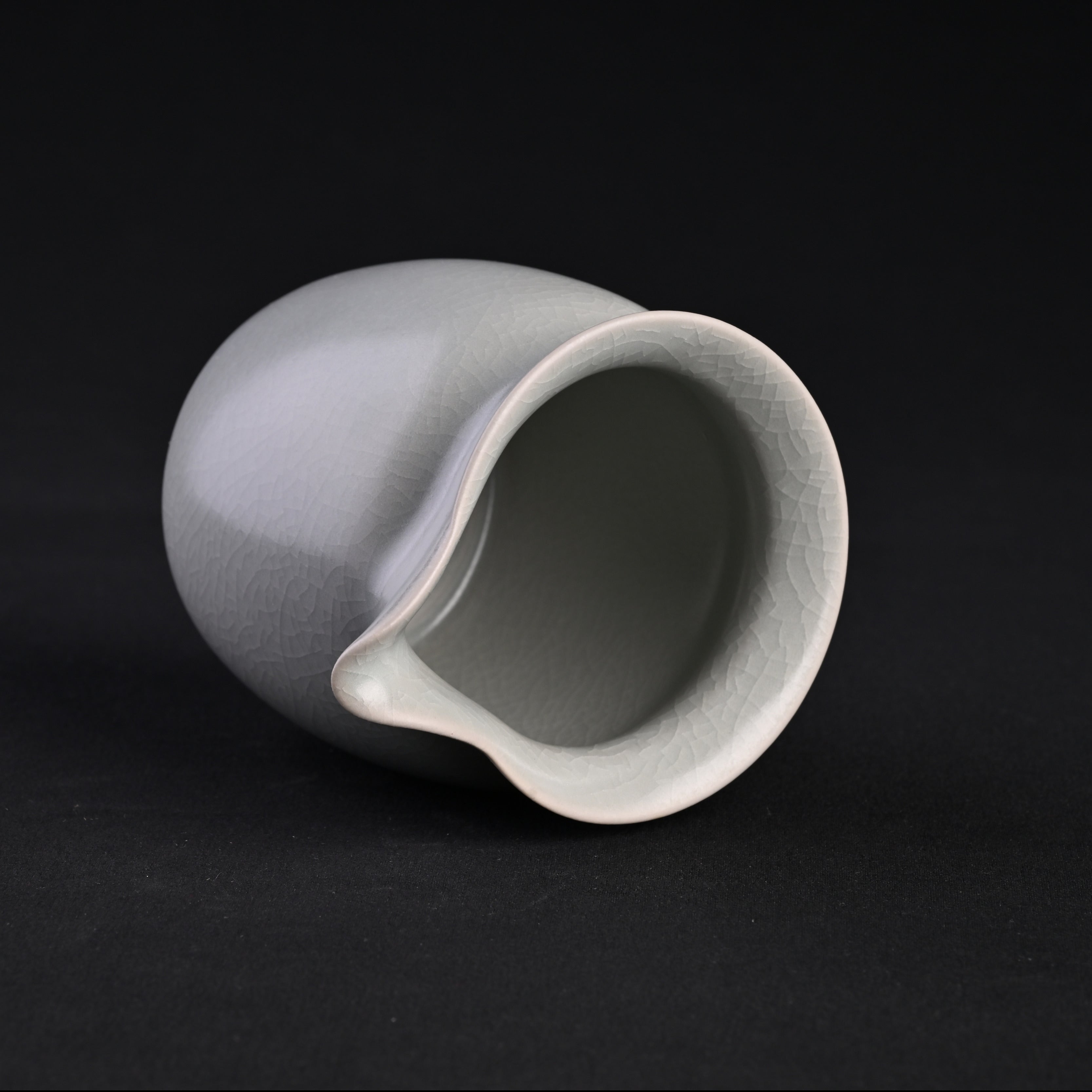 Re-fired Moon White Glaze Fairness (Gongdao) Cup