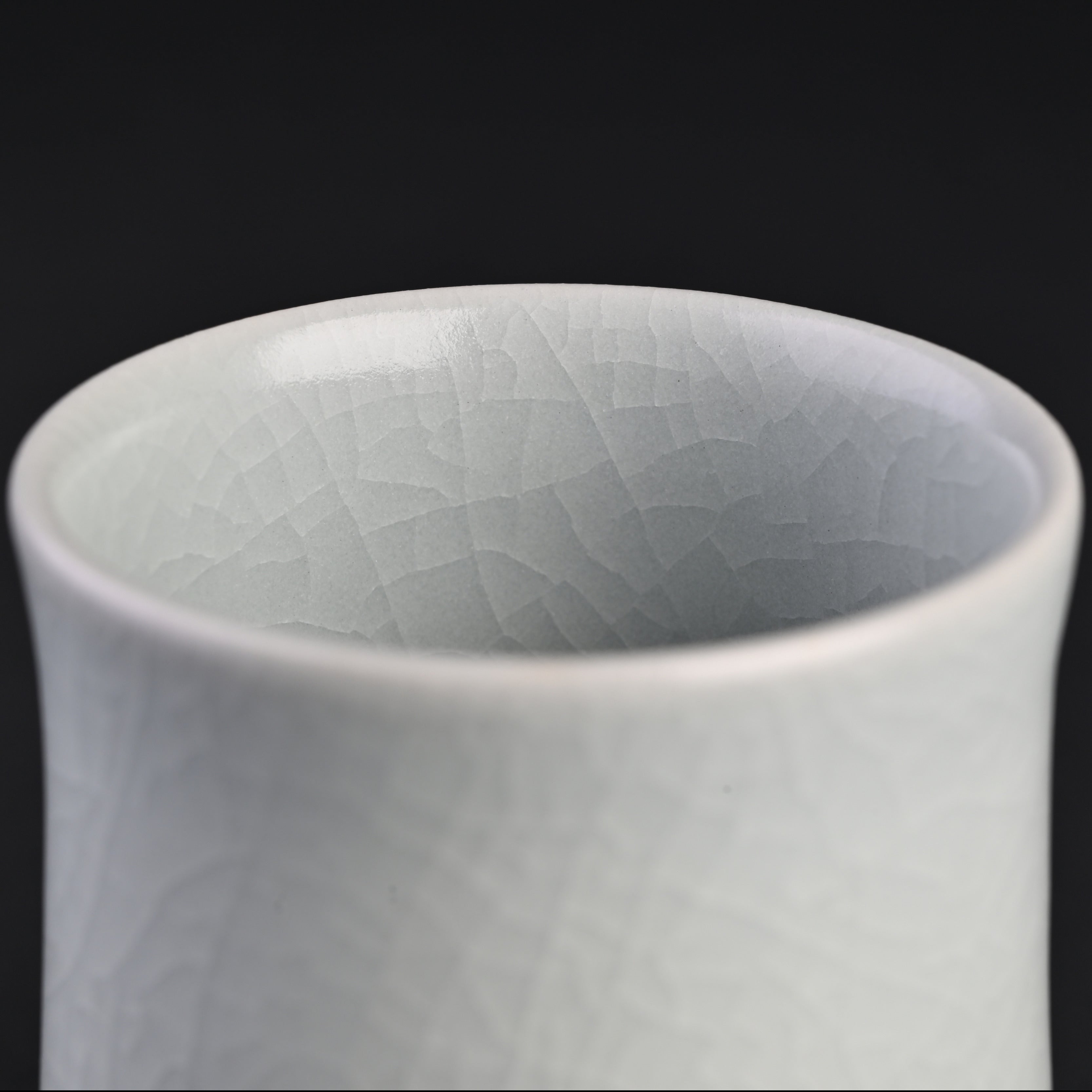 Re-fired Moon White Glaze Scent Appreciation Cup