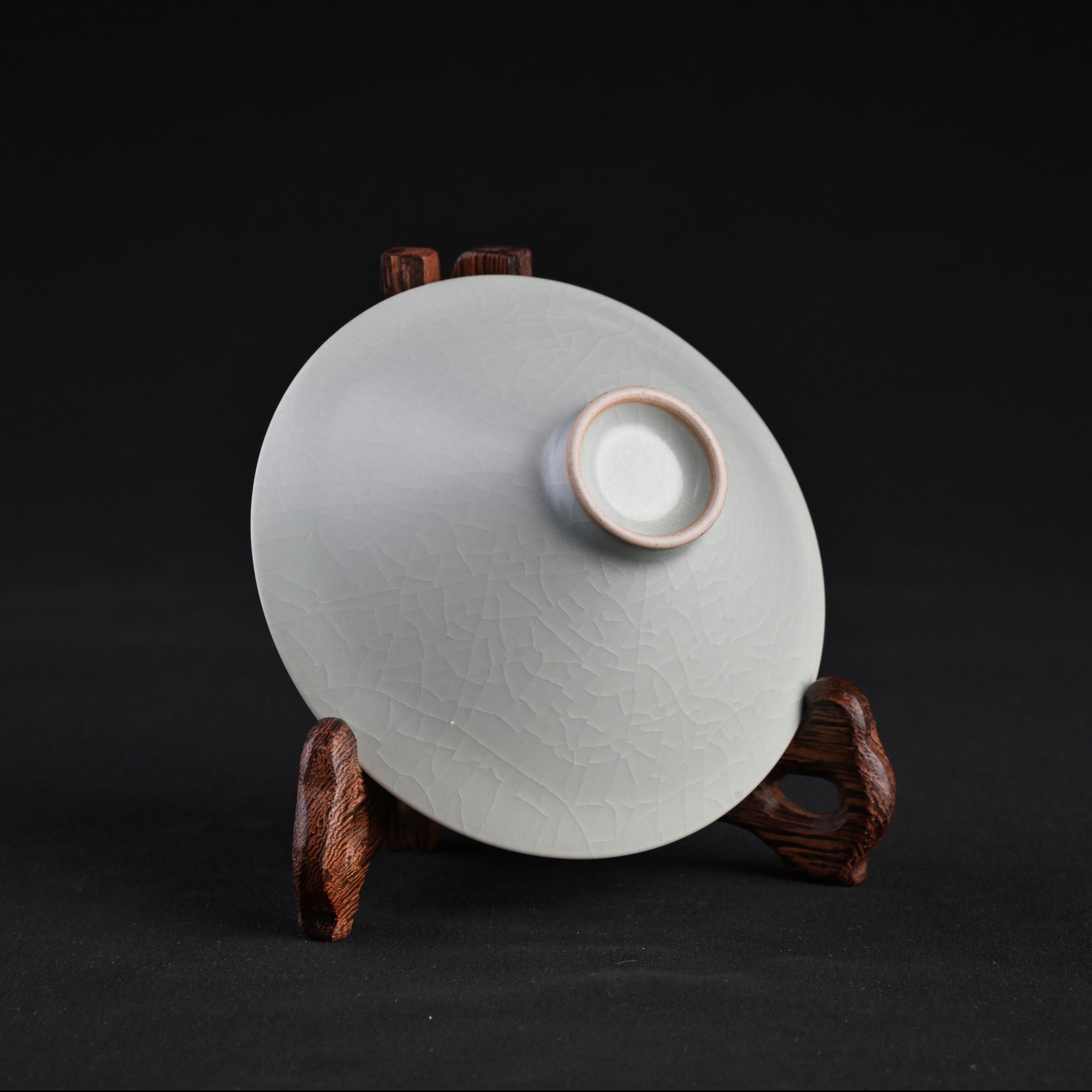 Re-fired Moon White Glaze Doulufen Cup