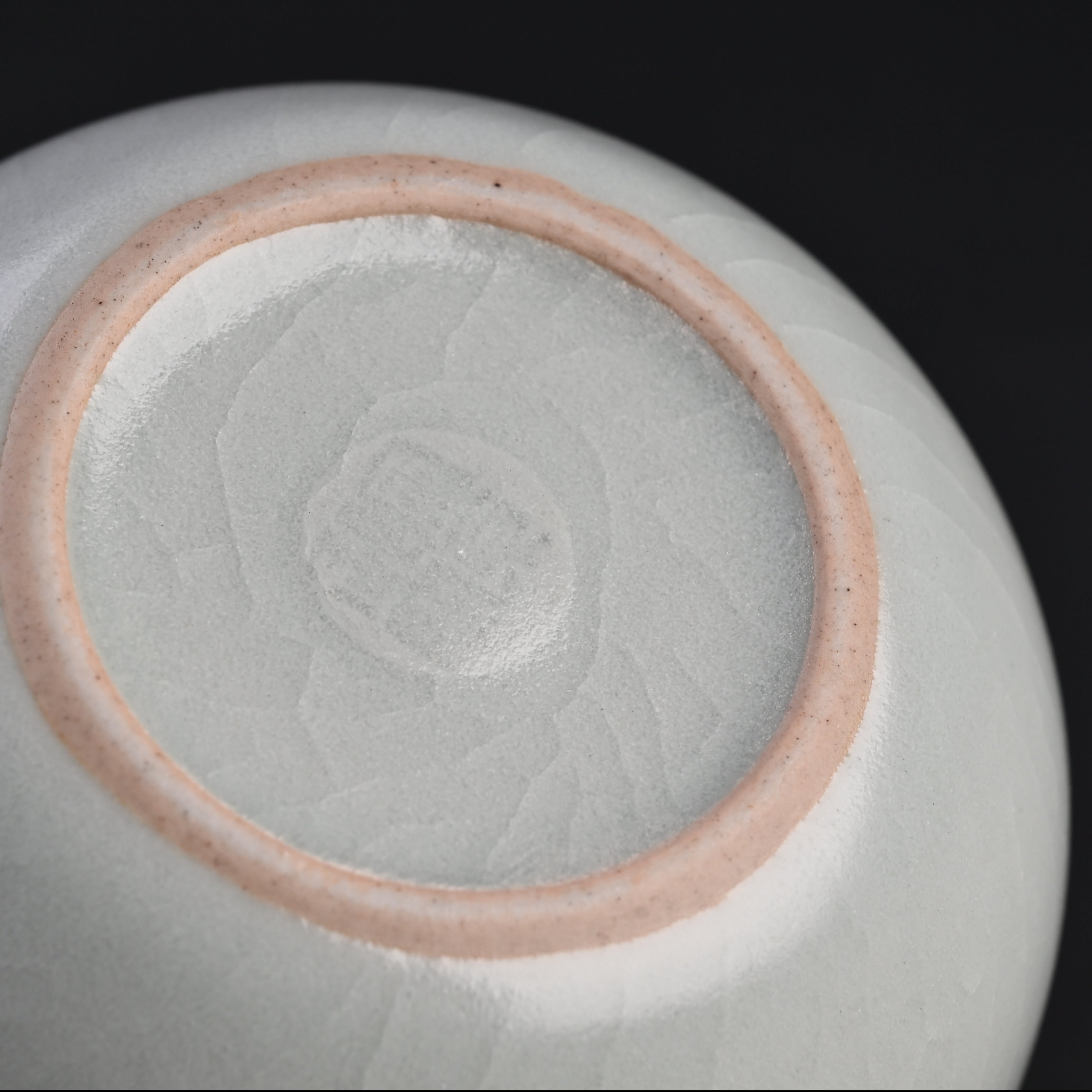 Re-fired Moon White Glaze Fortune Jar Cup