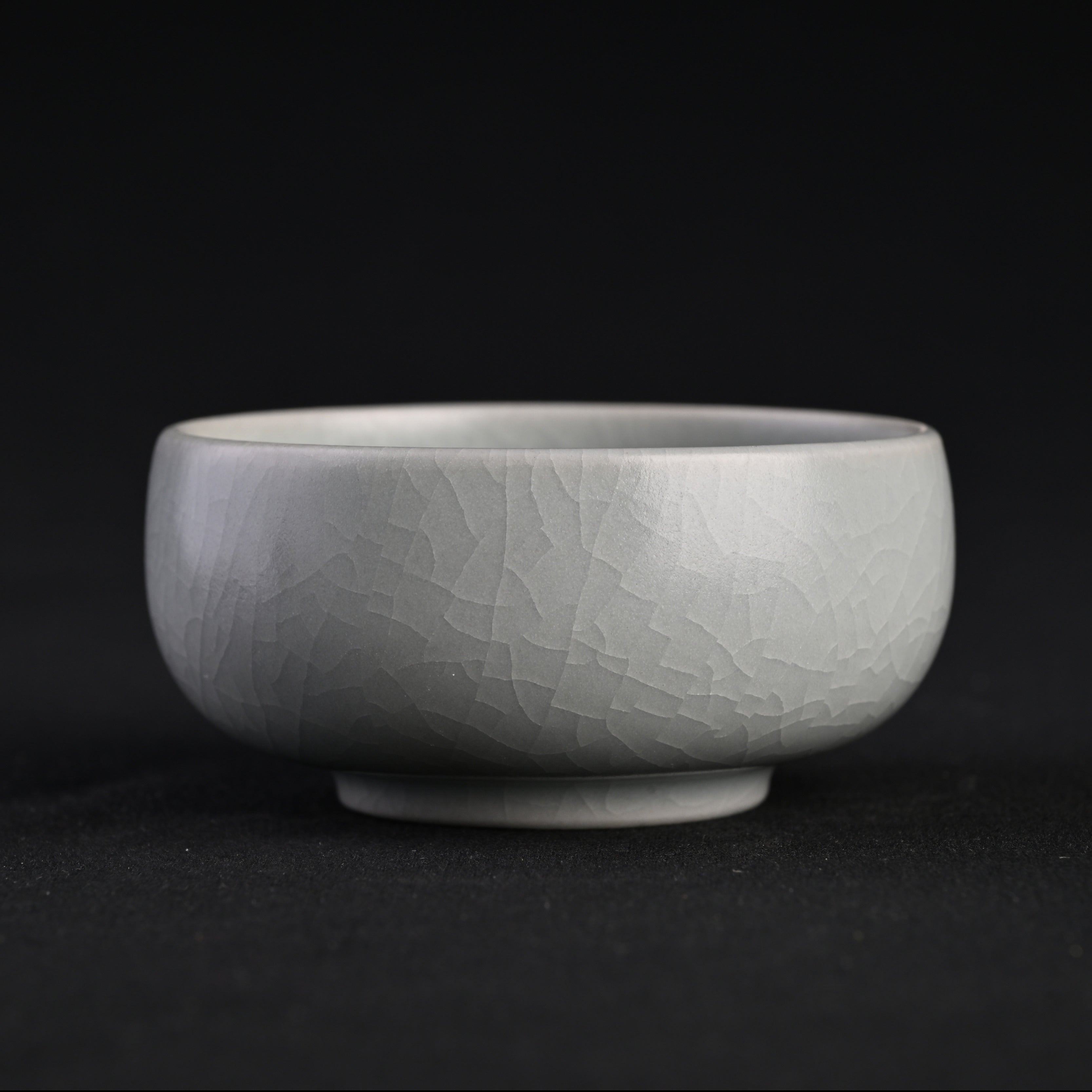 Re-fired Moon White Glaze Fortune Jar Cup