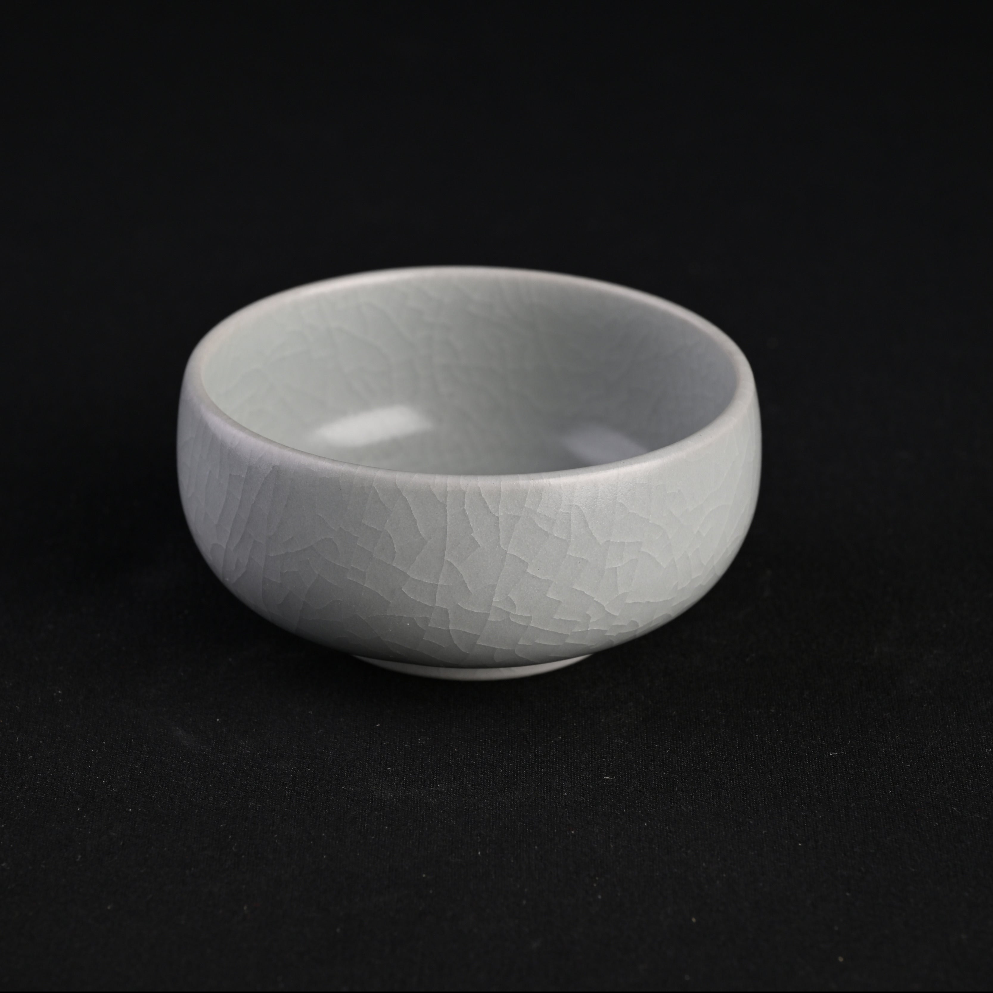 Re-fired Moon White Glaze Fortune Jar Cup