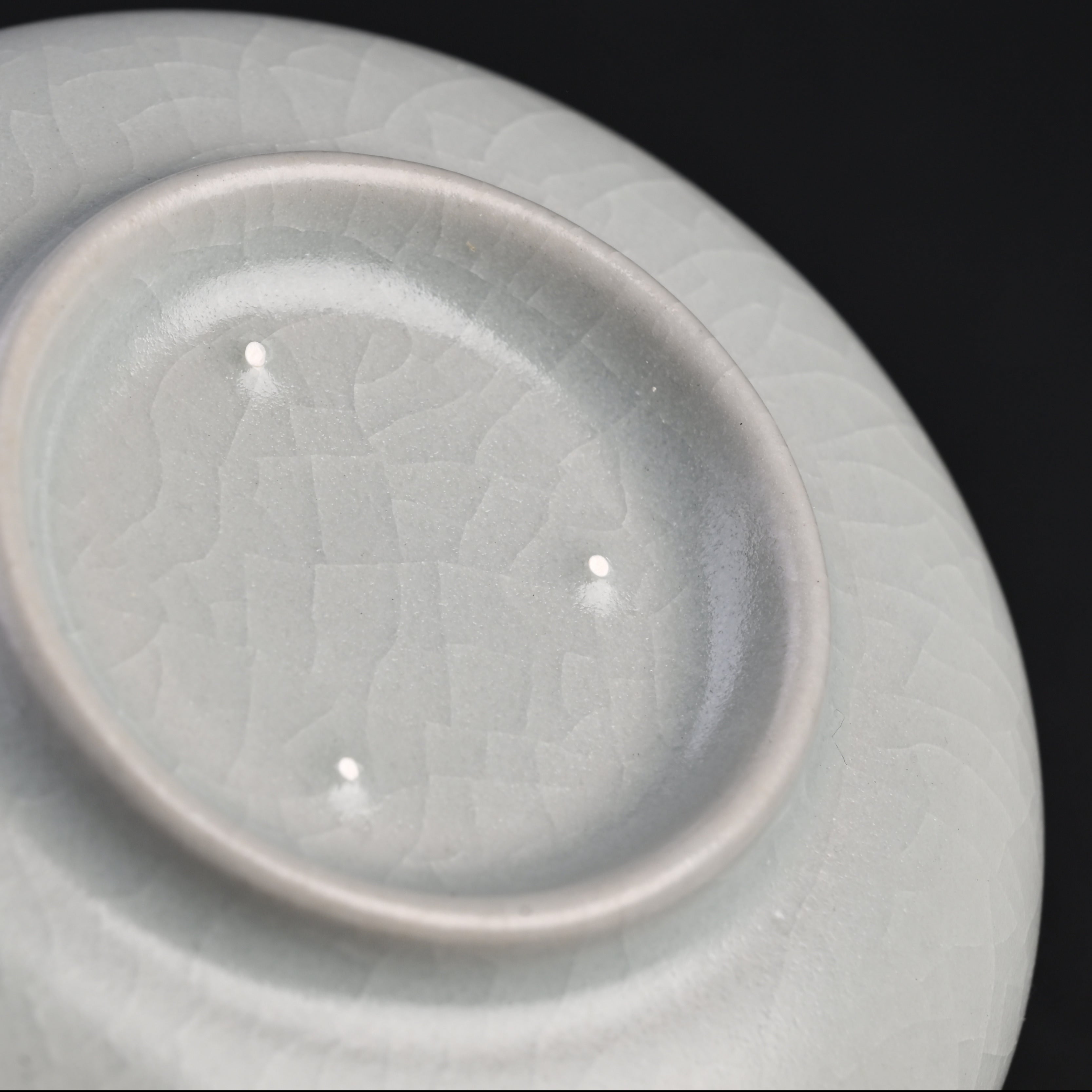 Re-fired Moon White Glaze Fortune Jar Cup