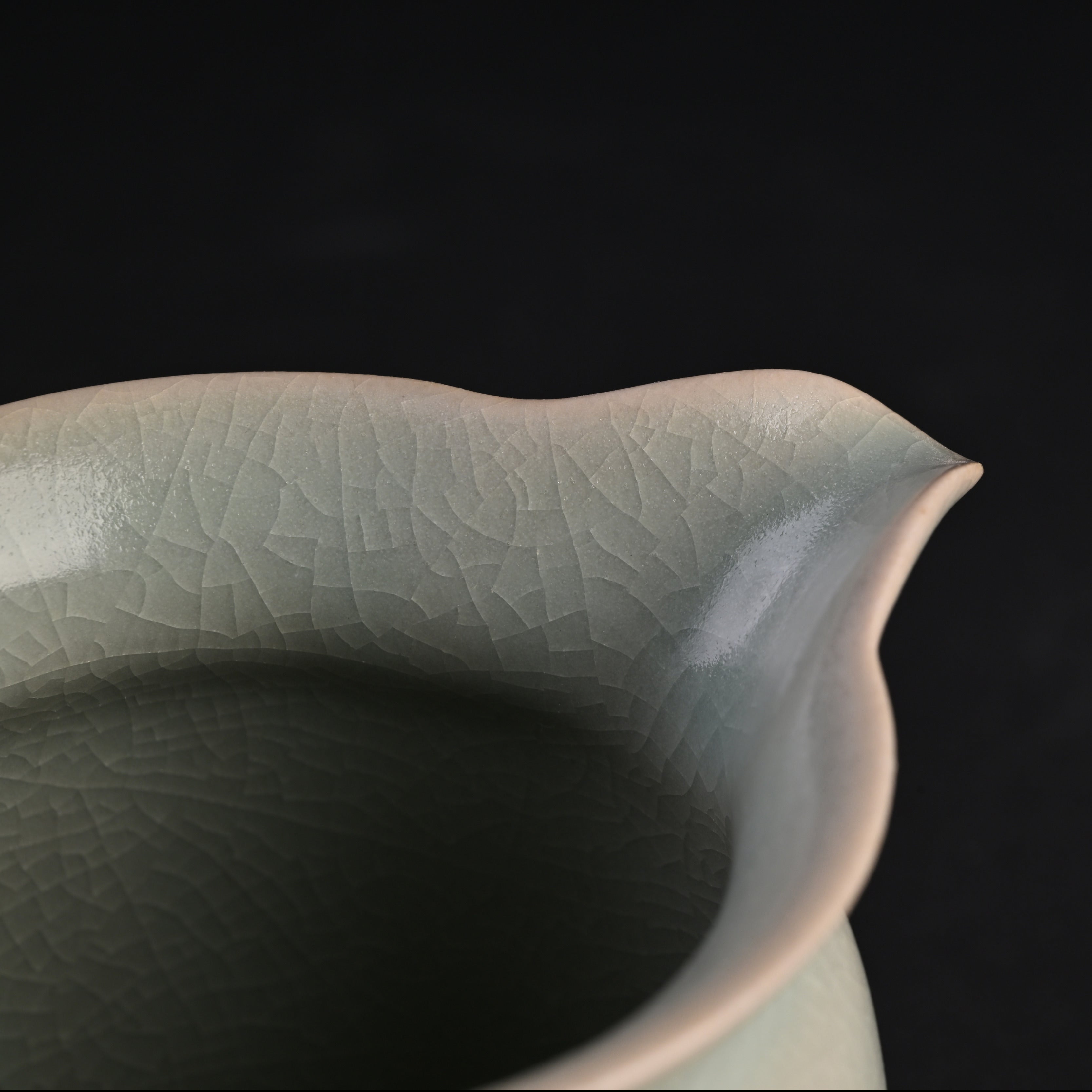 Refired Official Blue Glaze Fairness Cup