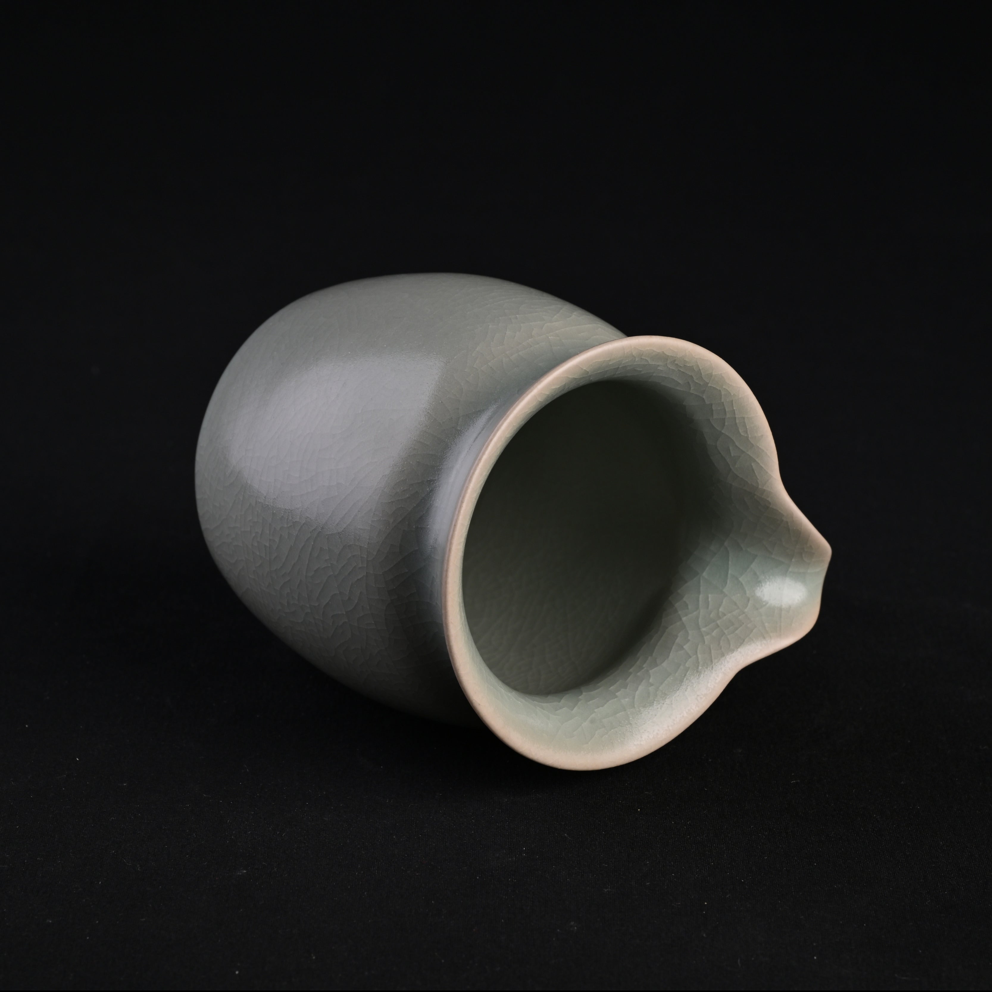 Refired Official Blue Glaze Fairness Cup