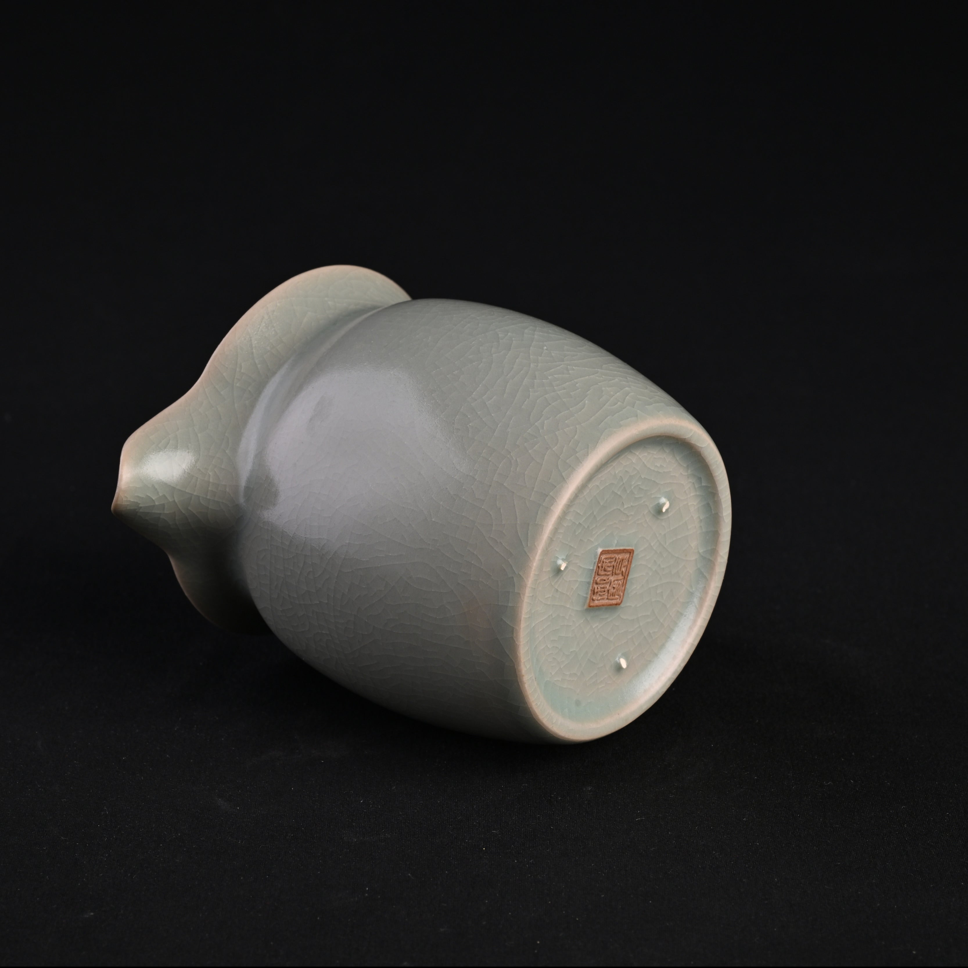 Refired Official Blue Glaze Fairness Cup