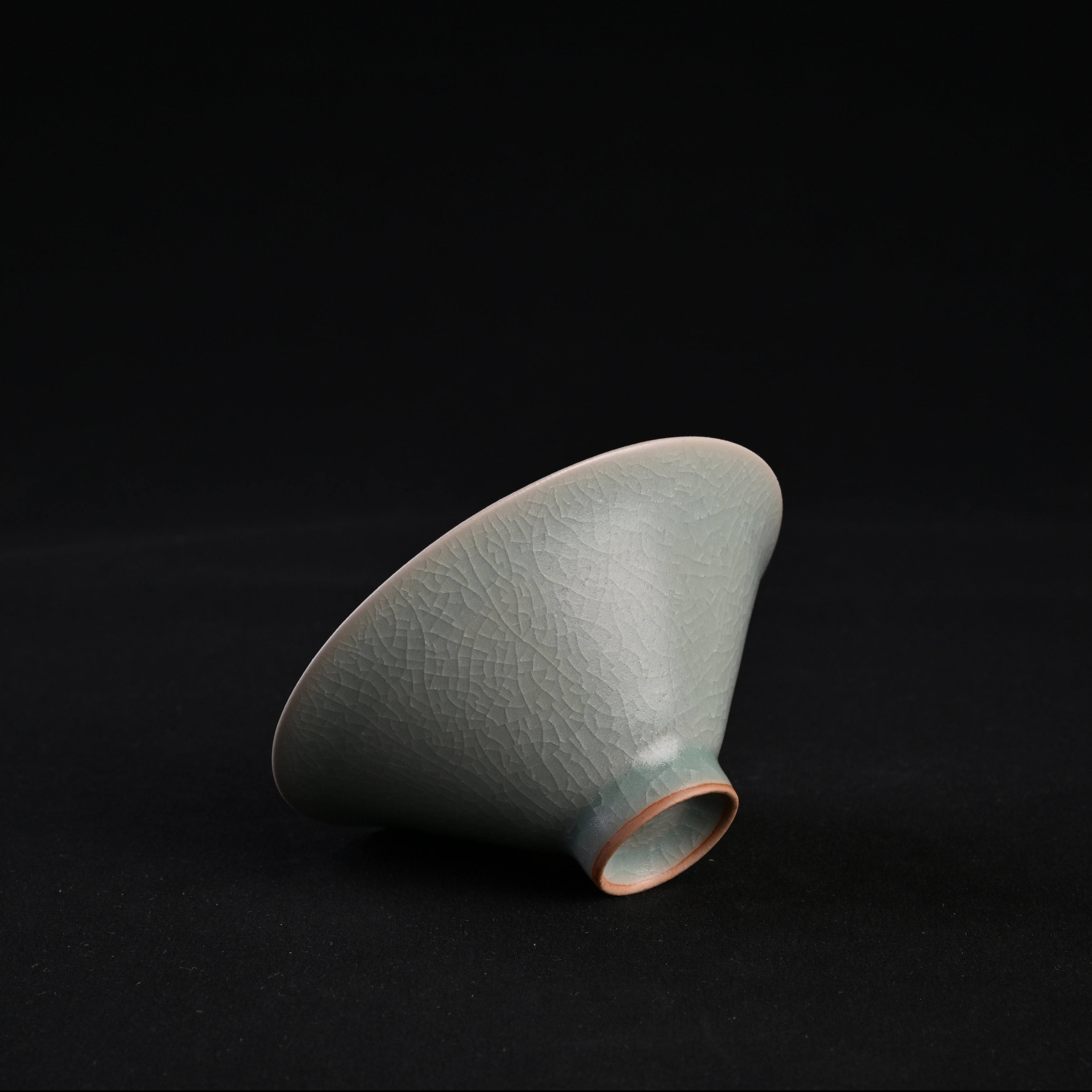 Re-fired Guan Kiln Celadon “Tokkasa” Cup